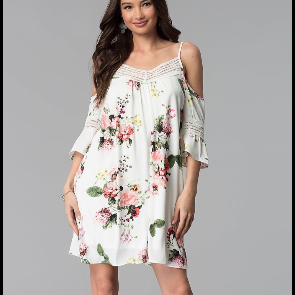 Sequins Hearts mini dress
